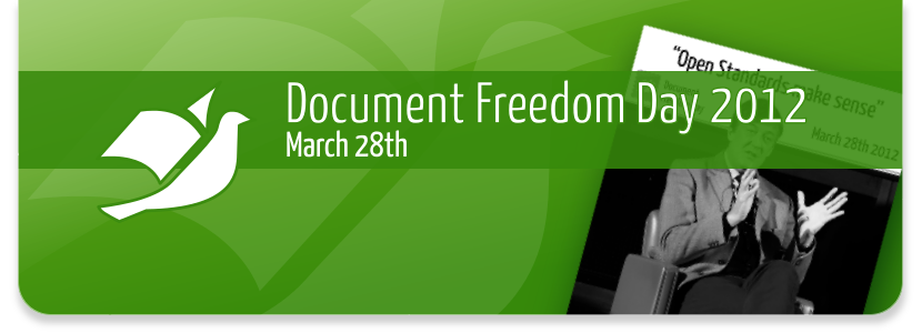 Document Freedom Day March 28th 2012
